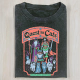 QUEST FOR CATS T-SHIRT