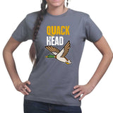 Quack Head Duck Hunter Ladies T-shirt Style001
