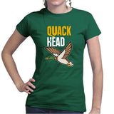 Quack Head Duck Hunter Ladies T-shirt Style001