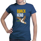 Quack Head Duck Hunter Ladies T-shirt Style001
