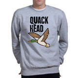 Quack Head Duck Hunter Sweatshirt