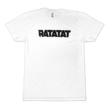 RATATAT 2015 Solid Black Logo on White T-shirt