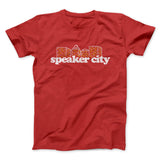 Speaker City Funny Movie Men/Unisex T-Shirt