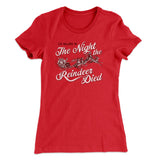 The Night The Reindeer Died Women's T-Shirt
