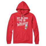 My Blood Type Is Whiskey Hoodie