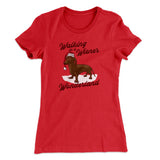 Walking In A Wiener Wonderland Women's T-Shirt