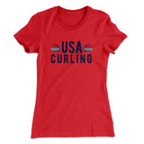 USA Curling Women's T-Shirt