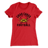 Crab Cakes and Football Women's T-Shirt