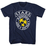 Resident Evil Stars Raccoon City Capcom Gamer Adult T-Shirt