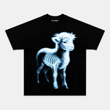 RETRO STREET STYLE & LITTLE SHEEP TEE Style001