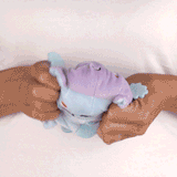 TeeTurtle Reversible Axolotl Plushie (Light Blue + Light Purple)