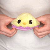 TeeTurtle Reversible Chicken & Egg Plushie