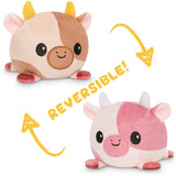 TeeTurtle Reversible Cow Plushie