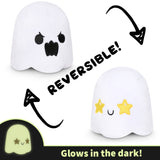 TeeTurtle Reversible Ghost Plushie (White Glow)