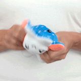 TeeTurtle Reversible Octopus Plushie (Stars + Stripes)