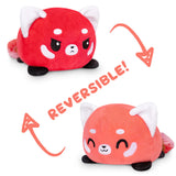 TeeTurtle Reversible Red Panda Plushie (Red + Light Red)