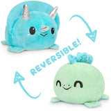 TeeTurtle Reversible Triceratops & Stego Plushie