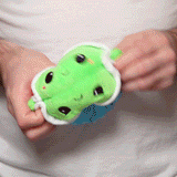TeeTurtle Reversible Turtle Plushie (Blue Shell + Red Shell)
