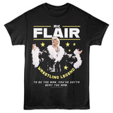 Ric Flair - To Be The Man - American Classics - Black Adult Short Sleeve T-Shirt
