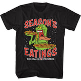 The Real Ghostbusters - Seasons Eatings - Short Sleeve - Adult - T-Shirt