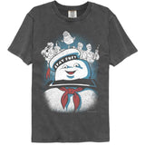 The Real Ghostbusters - RGB Stay Puft And Ghostbusters Comfort Color T-Shirt