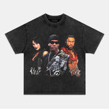 RHEA RIPLEY & ROMAN REIGNS & TRAVISSCOTT  TEE 4.17