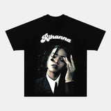 RIHANNA BIG FACE 3.31 TEE