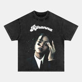 RIHANNA BIG FACE 3.31 TEE