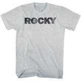 Rocky - Logo - Short Sleeve - Heather - Adult - T-Shirt