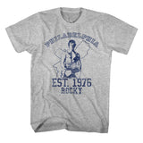 Rocky - Philidelphia - Short Sleeve - Heather - Adult - T-Shirt