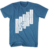 Rocky - Letter Step Straight - Short Sleeve - Heather - Adult - T-Shirt