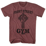 Rocky - Front Street Gym - Short Sleeve - Heather - Adult - T-Shirt