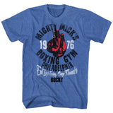Rocky - Micks Gym - Short Sleeve - Heather - Adult - T-Shirt