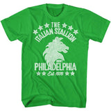 Rocky - White Stallionish - Short Sleeve - Adult - T-Shirt