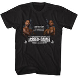 Rocky - Creed V Dame - American Classics - Solid Black Adult Short Sleeve T-Shirt