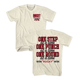 Rocky - 1976 - American Classics - Solid Off-White Adult Short Sleeve T-Shirt