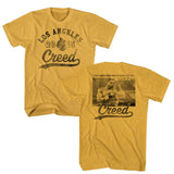 Rocky - Athletic Creed - American Classics - Solid Yellow Adult Short Sleeve T-Shirt