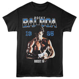 Rocky - Balboa 1985 - American Classics - Black Adult Short Sleeve T-Shirt