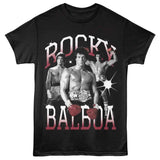 Rocky - Balboa - American Classics - Black Adult Short Sleeve T-Shirt