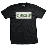 RNG3R UP License Plate T-Shirt Style001
