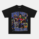 RONALDINHO - FCB TEE Style001