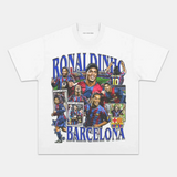 RONALDINHO - FCB TEE Style001