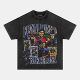RONALDINHO - FCB TEE Style001