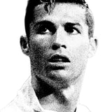 RONALDO WHITE TEE Style001