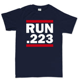 Run .223 Men's T-shirt Style001