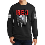 R.E.D Flag & Dog-tags Sweatshirt Style001