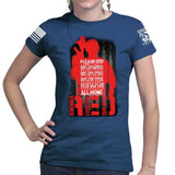 R.E.D. Prayer Ladies T-shirt Style001
