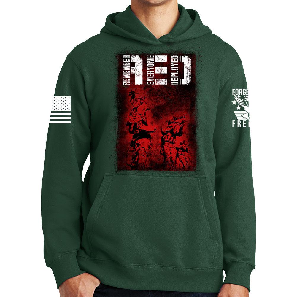 R.E.D. Soldiers Hoodie Style001
