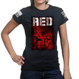 R.E.D. Soldiers Ladies T-shirt Style001