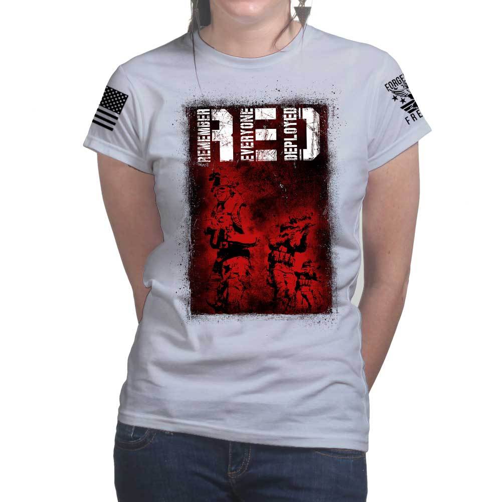 R.E.D. Soldiers Ladies T-shirt